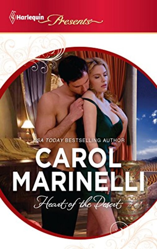 Book cover for "Heart of the Desert" by Carol Marinelli