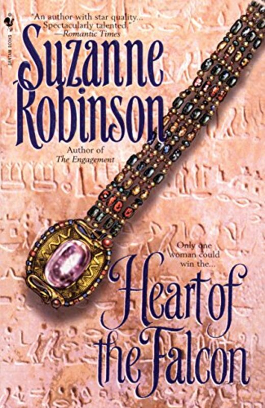 Book cover for "Heart of the Falcon" by Lynda Suzanne Robinson
