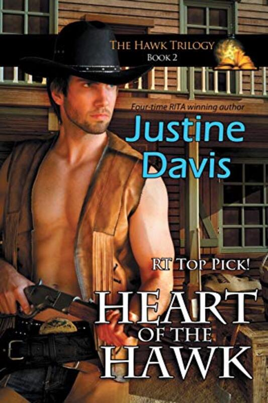Book cover for "Heart of the Hawk" by Justine Davis