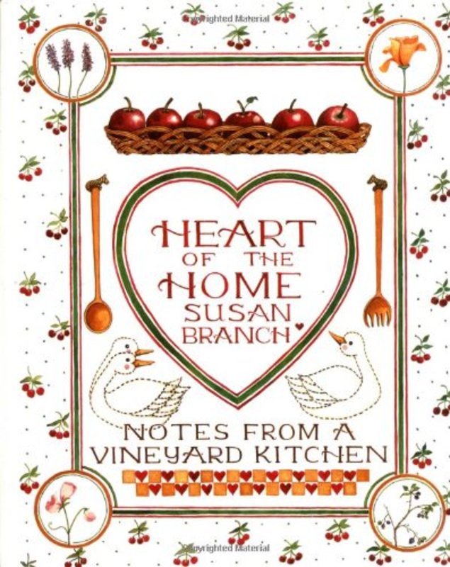 Book cover for "Heart of the Home" by Susan Branch