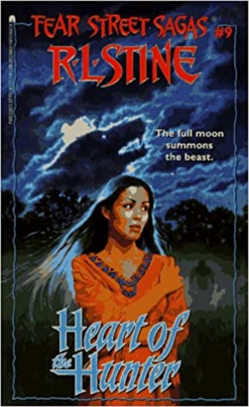 Book cover for "Heart of the Hunter" by R.L. Stine