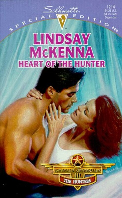Book cover for "Heart of the Hunter" by Lindsay McKenna