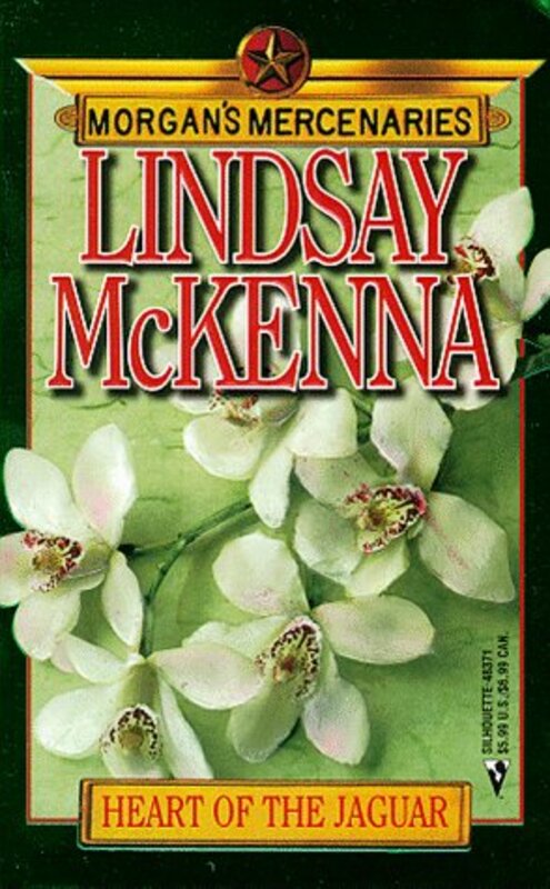 Book cover for "Heart of the Jaguar" by Lindsay McKenna