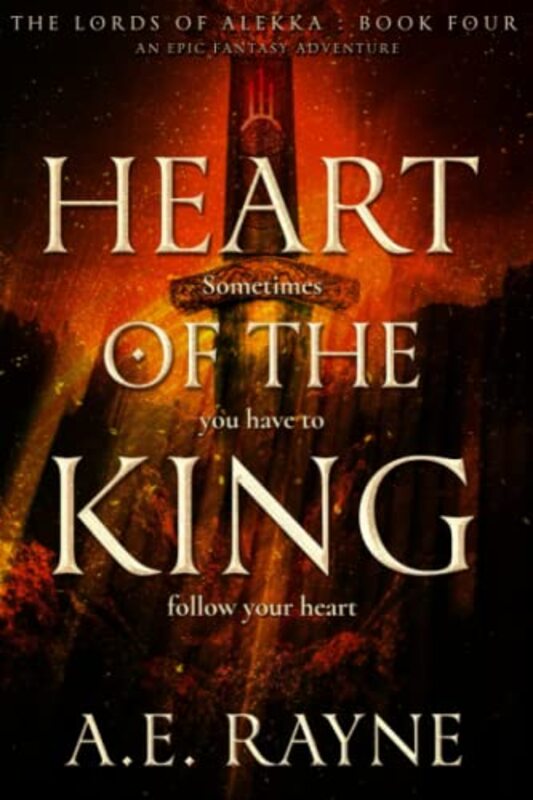 Book cover for "Heart of the King" by AE Rayne