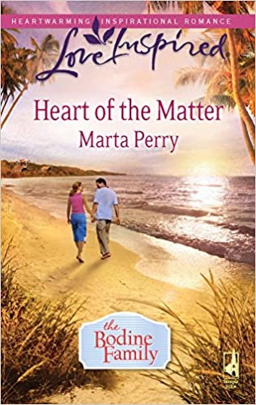 Book cover for "Heart of the Matter" by Marta Perry