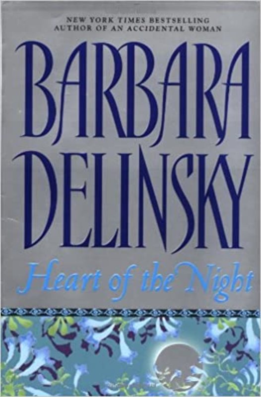 Book cover for "Heart of the Night" by Barbara Delinsky