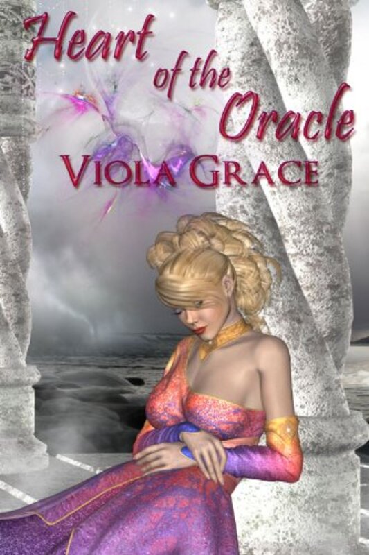 Book cover for "Heart of the Oracle" by Viola Grace
