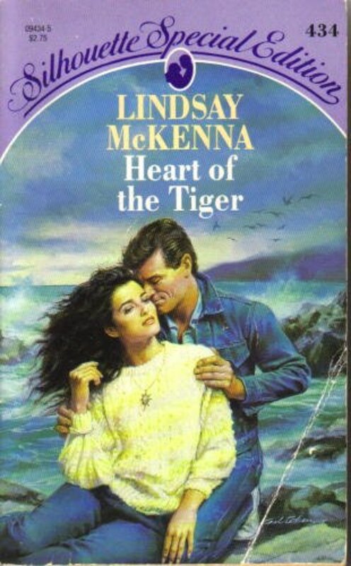 Book cover for "Heart of the Tiger" by Lindsay McKenna