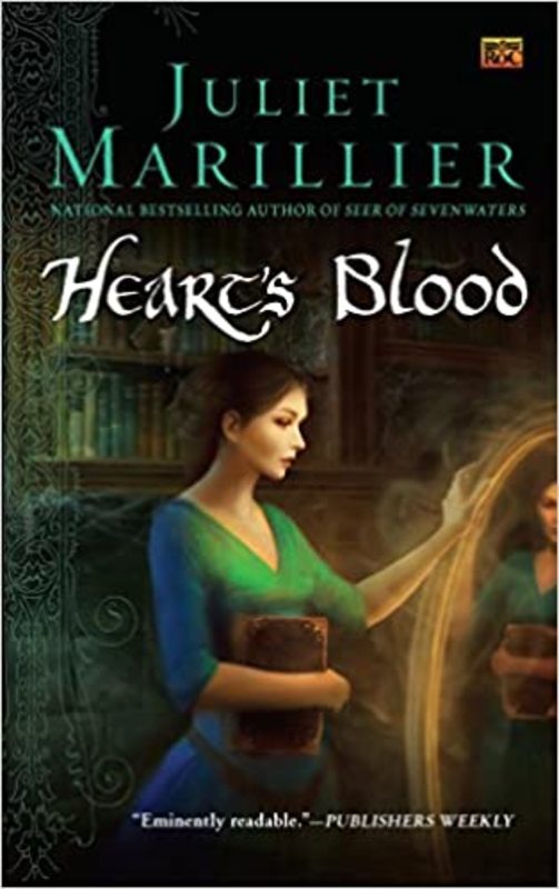 Book cover for "Heart's Blood" by Juliet Marillier
