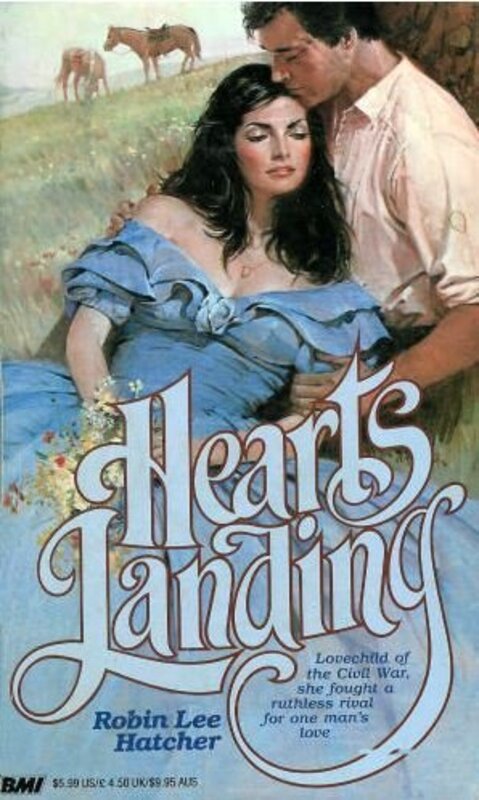 Book cover for "Heart's Landing" by Robin Lee Hatcher
