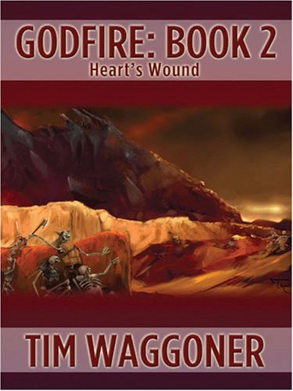 Book cover for "Heart's Wound" by Tim Waggoner