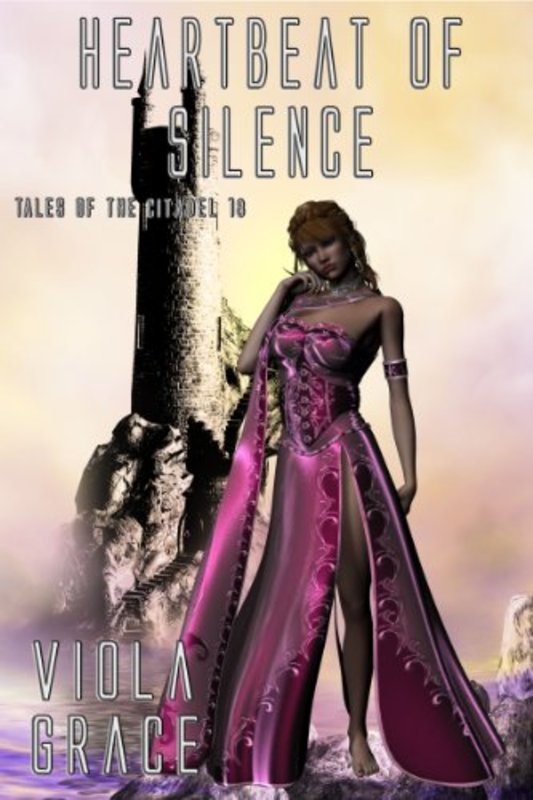 Book cover for "Heartbeat of Silence" by Viola Grace
