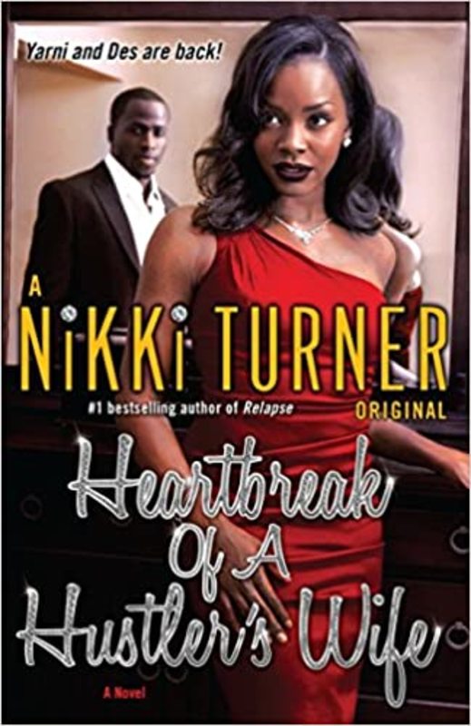 Book cover for "Heartbreak of a Hustler's Wife" by Nikki Turner