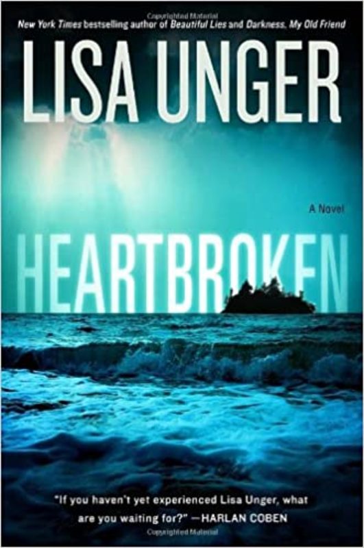 Book cover for "Heartbroken" by Lisa Unger