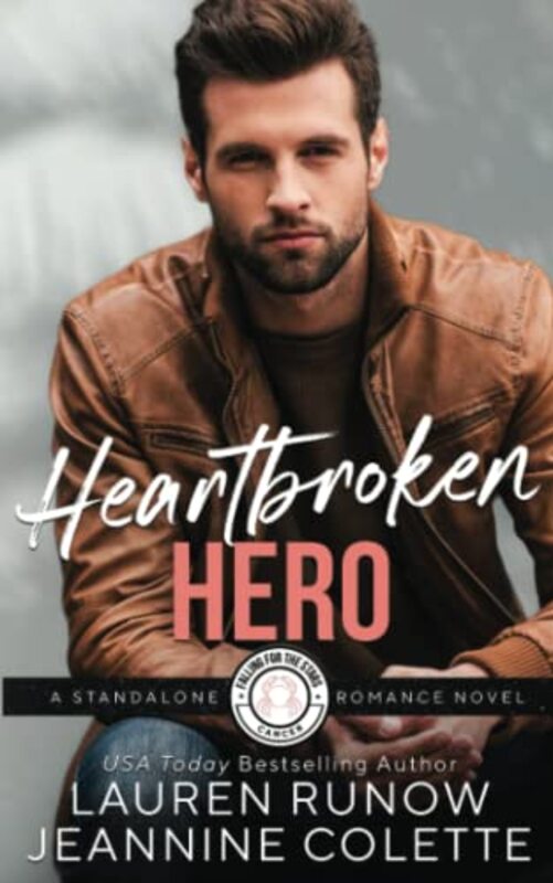 Book cover for "Heartbroken Hero" by Lauren Runow
