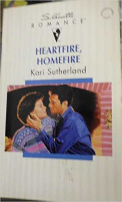 Book cover for "Heartfire, Homefire" by Karen Rose Smith