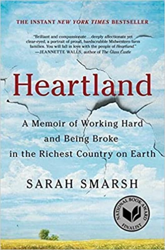 Book cover for "Heartland" by Sarah Smarsh
