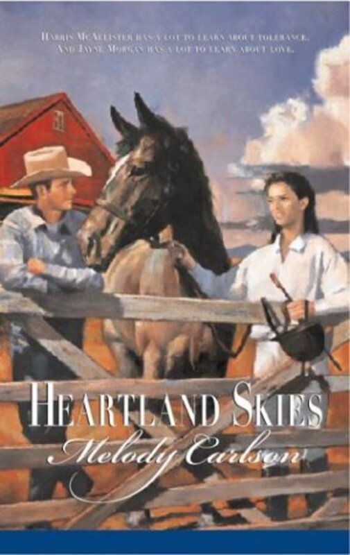 Book cover for "Heartland Skies" by Melody Carlson