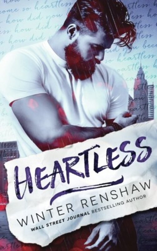 Book cover for "Heartless" by Winter Renshaw
