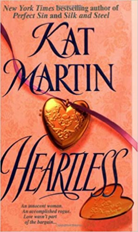 Book cover for "Heartless" by Kat Martin