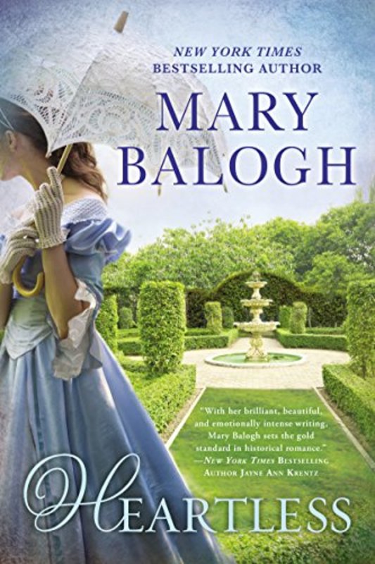 Book cover for "Heartless" by Mary Balogh