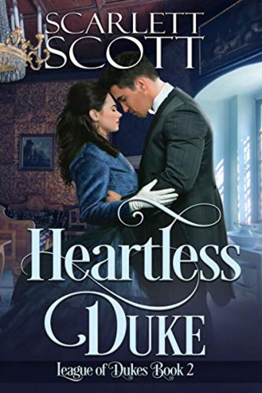 Book cover for "Heartless Duke" by Scarlett Scott