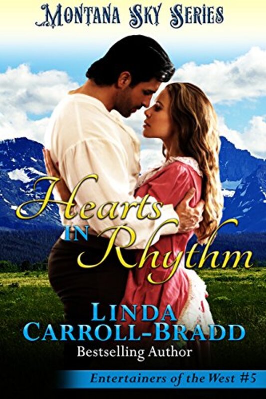Book cover for "Hearts in Rhythm" by Linda Carroll Bradd