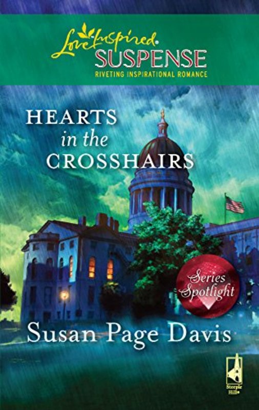 Book cover for "Hearts in the Crosshairs" by Susan Page Davis