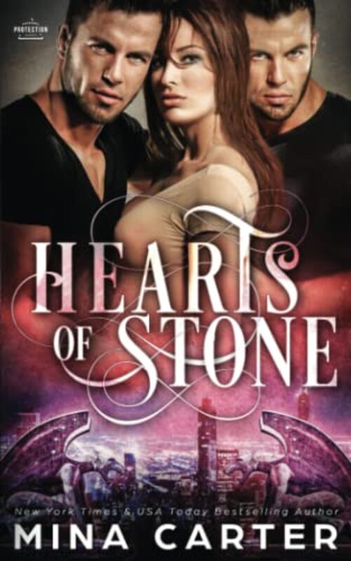 Book cover for "Hearts of Stone" by Mina Carter
