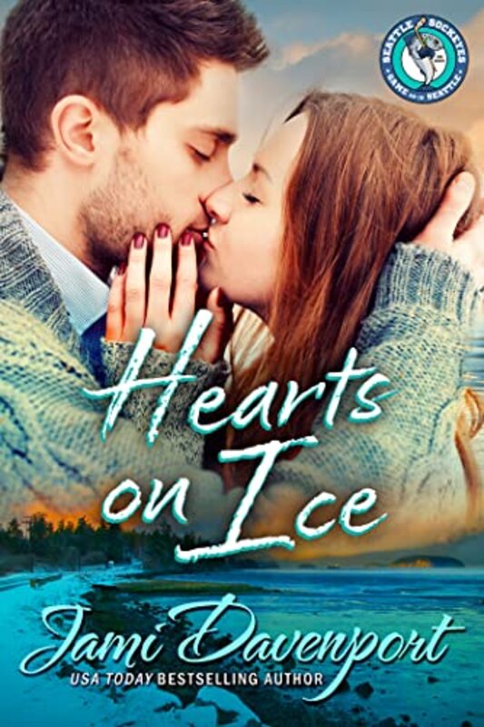 Book cover for "Hearts on Ice" by Jami Davenport