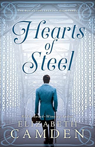 Book cover for "Hearts of Steel" by Elizabeth Camden