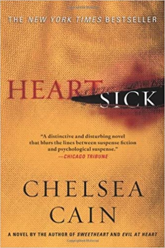 Book cover for "Heartsick" by Chelsea Cain