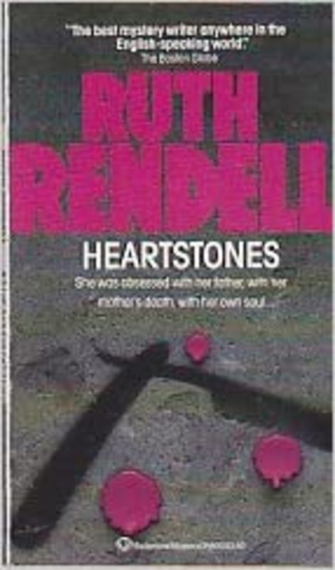 Book cover for "Heartstones" by Ruth Rendell