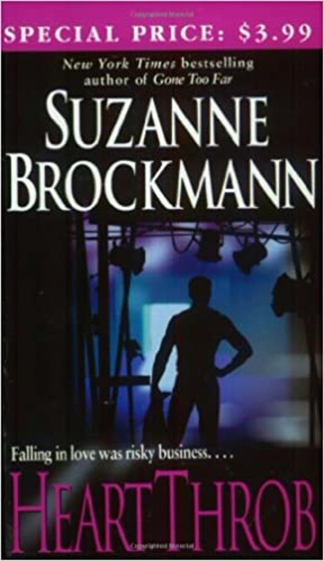 Book cover for "Heartthrob" by Suzanne Brockmann