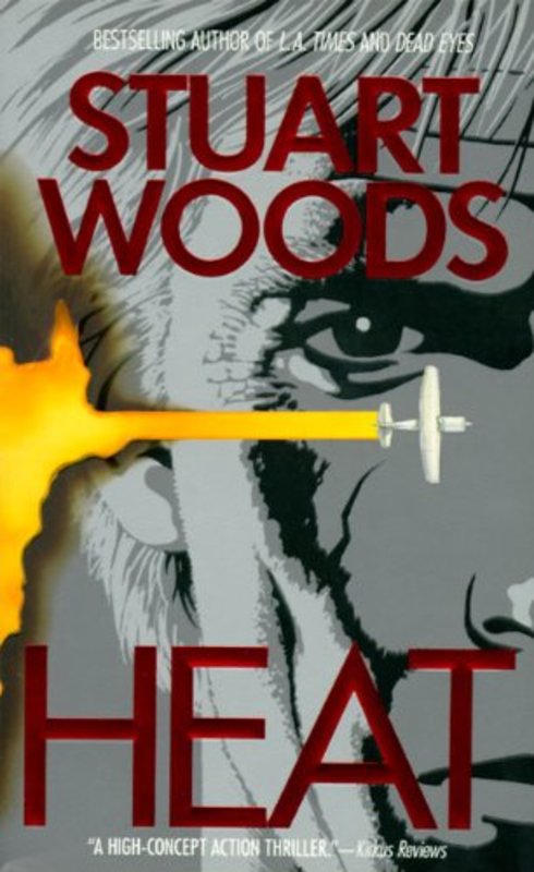 Book cover for "Heat" by Stuart Woods