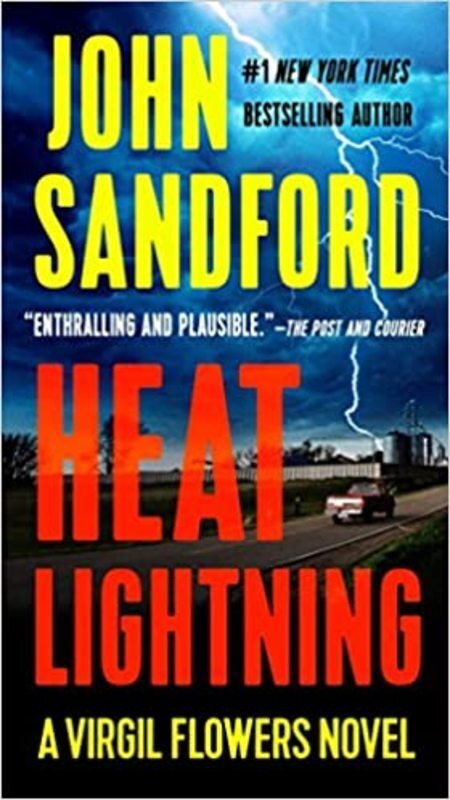Book cover for "Heat Lightning" by John Sandford