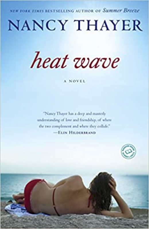 Book cover for "Heat Wave" by Nancy Thayer