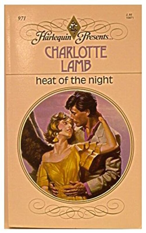 Book cover for "Heat of the Night" by Charlotte Lamb