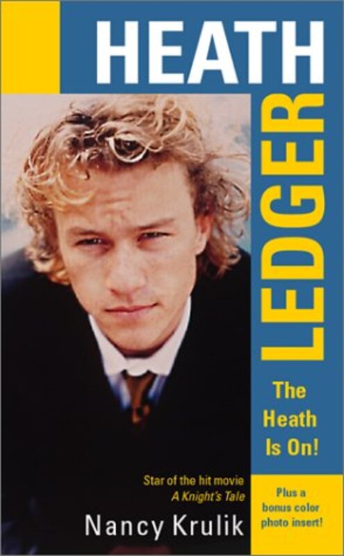 Book cover for "Heath Ledger" by Nancy Krulik