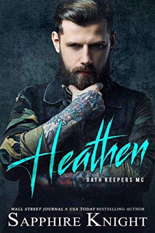 Book cover for "Heathen" by Sapphire Knight