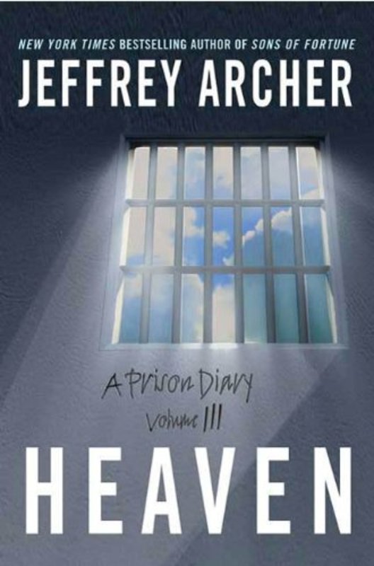 Book cover for "Heaven" by Jeffrey Archer