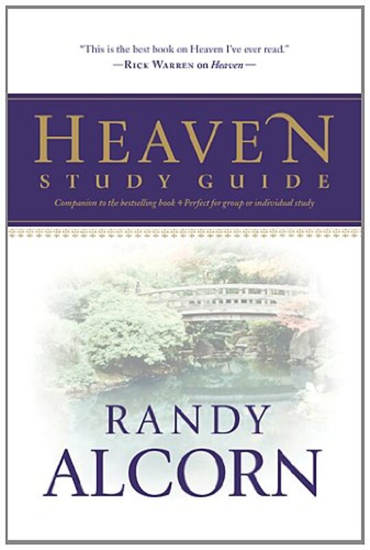 Book cover for "Heaven Study Guide" by Randy Alcorn