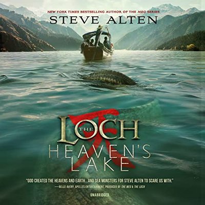 Book cover for "Heaven's Lake" by Steve Alten