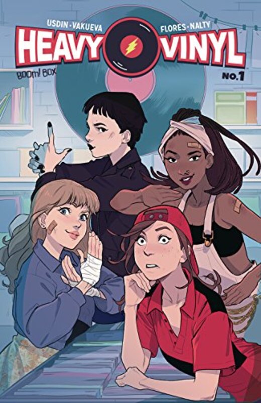 Book cover for "Heavy Vinyl #1" by Carly Usdin