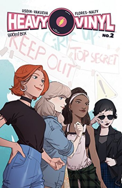 Book cover for "Heavy Vinyl #2" by Carly Usdin
