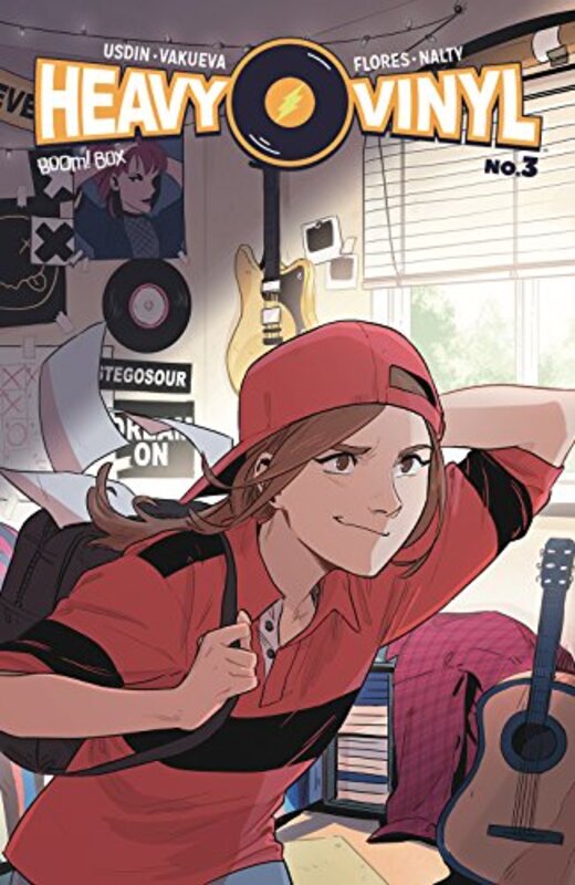Book cover for "Heavy Vinyl #3" by Carly Usdin