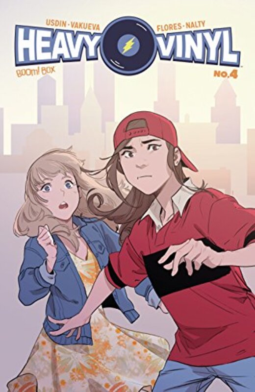 Book cover for "Heavy Vinyl #4" by Carly Usdin