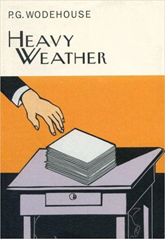 Book cover for "Heavy Weather" by PG Wodehouse