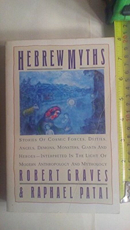 Book cover for "Hebrew Myths" by Robert Graves