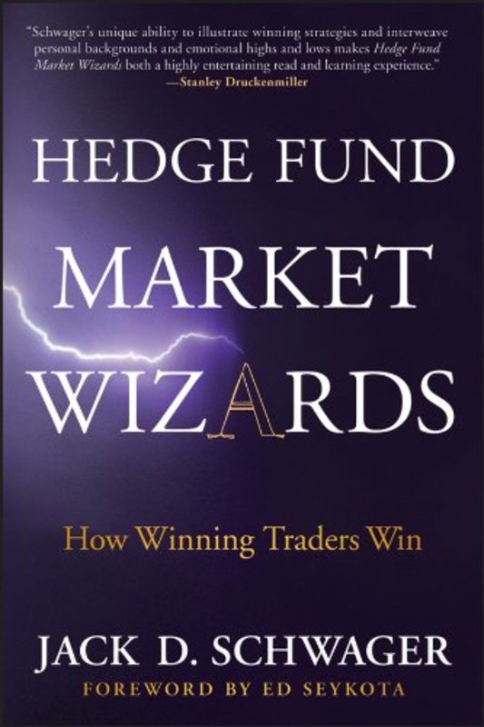 Book cover for "Hedge Fund Market Wizards" by Jack D. Schwager